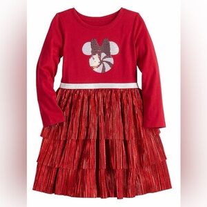 Disney Minnie Mouse Dress, Toddlers Size 4T NWT
